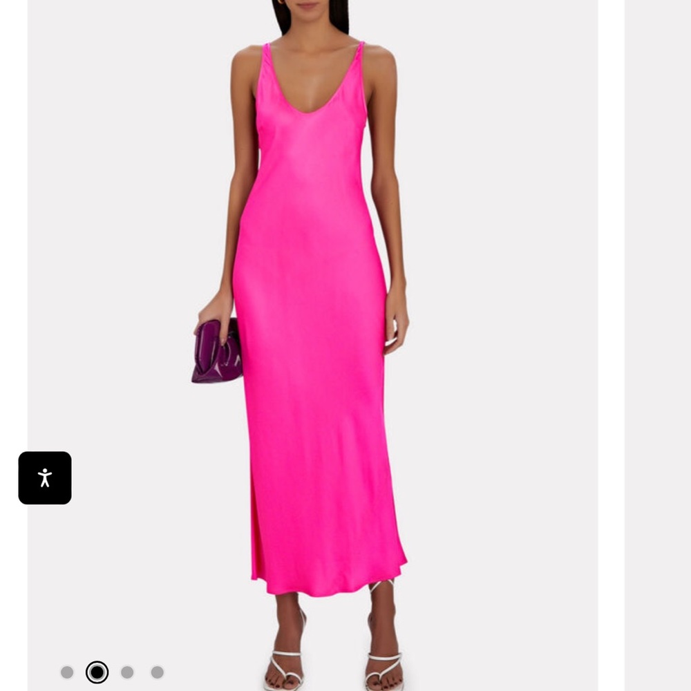 L'AGENCE
Akiya Satin Midi Tank Dress, M, Excellent Condition